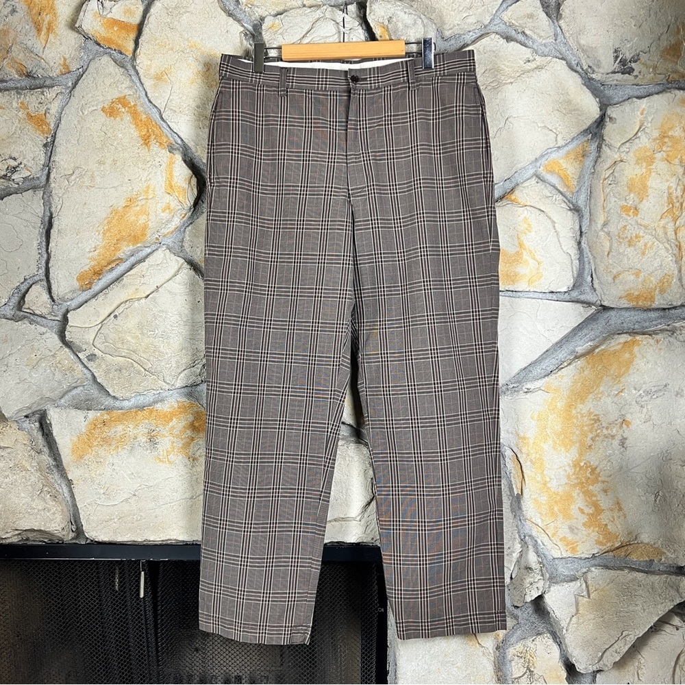 Brooks Brothers HudsonFit Pants Walnut Plaid | 38